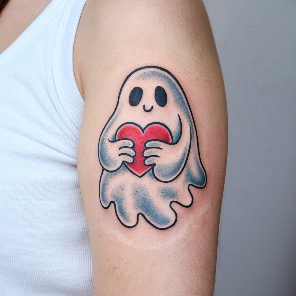 Boo-tiful Ghost with a Heart