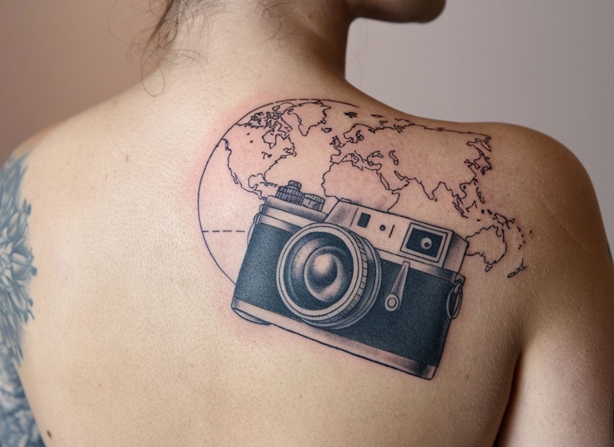 22 Creative Camera Tattoo Ideas for Women Who Love Photography