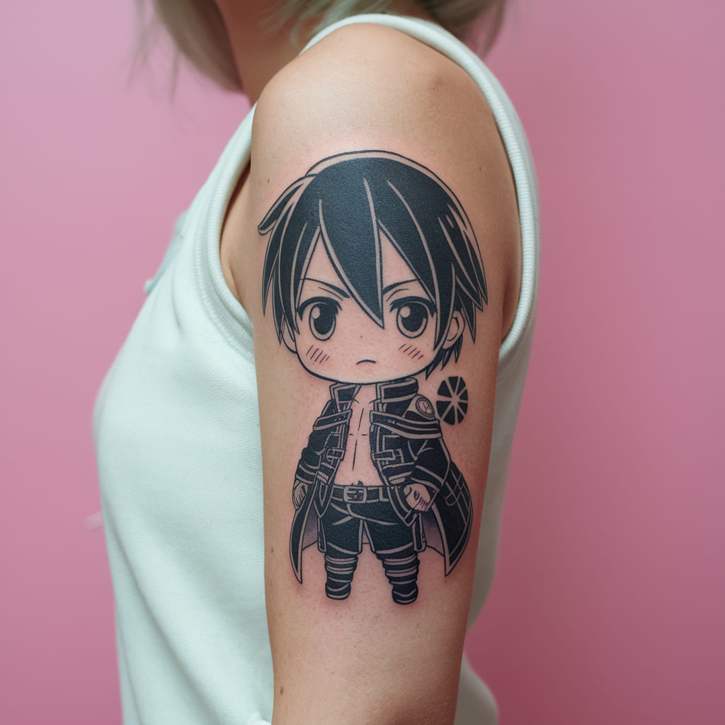 Chibi Kirito from Sword Art Online