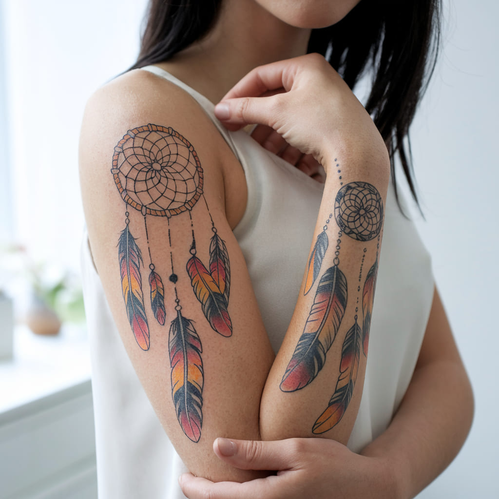 Dreamcatchers and Feathers