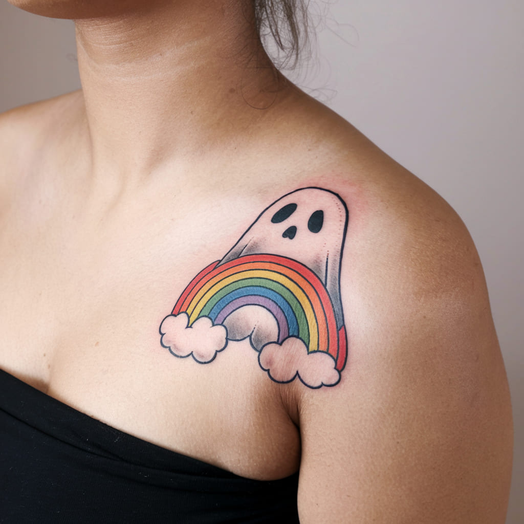 Ghost with a Rainbow