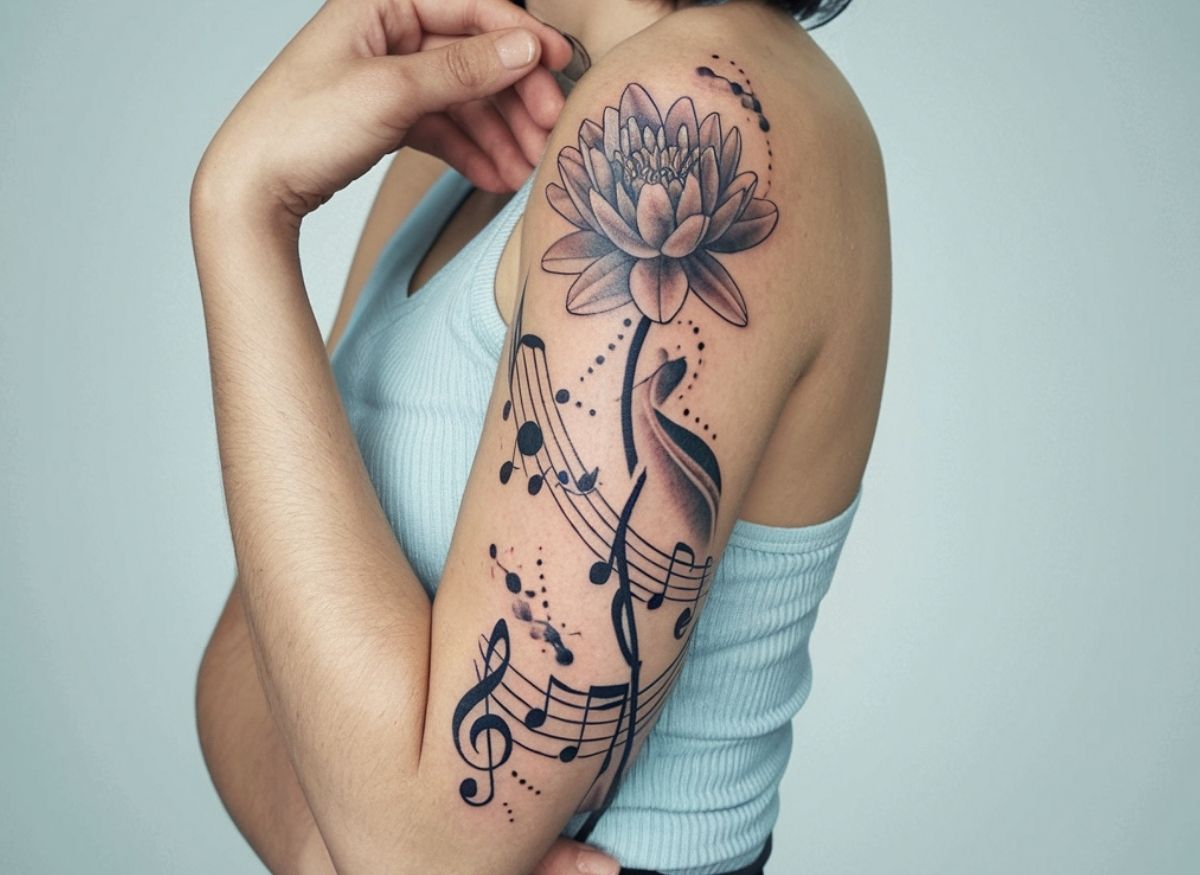 17 Floral Themed Water Lily Tattoo Ideas Spark With Natural Charm