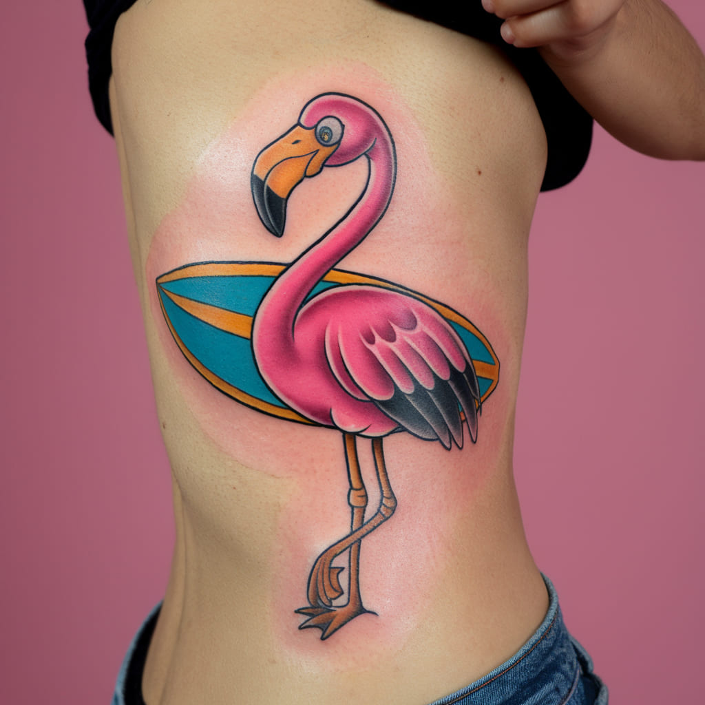 Adorable Flamingo