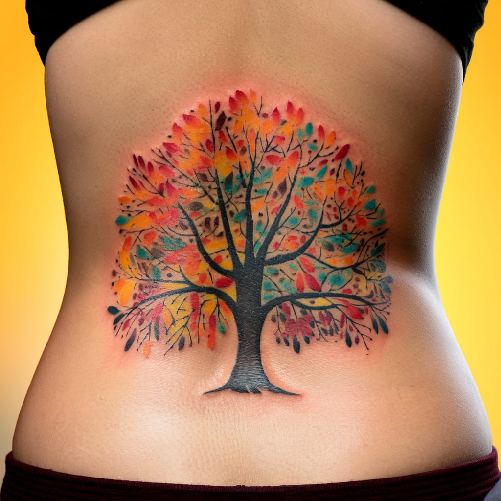 Colorful Autumn Tree