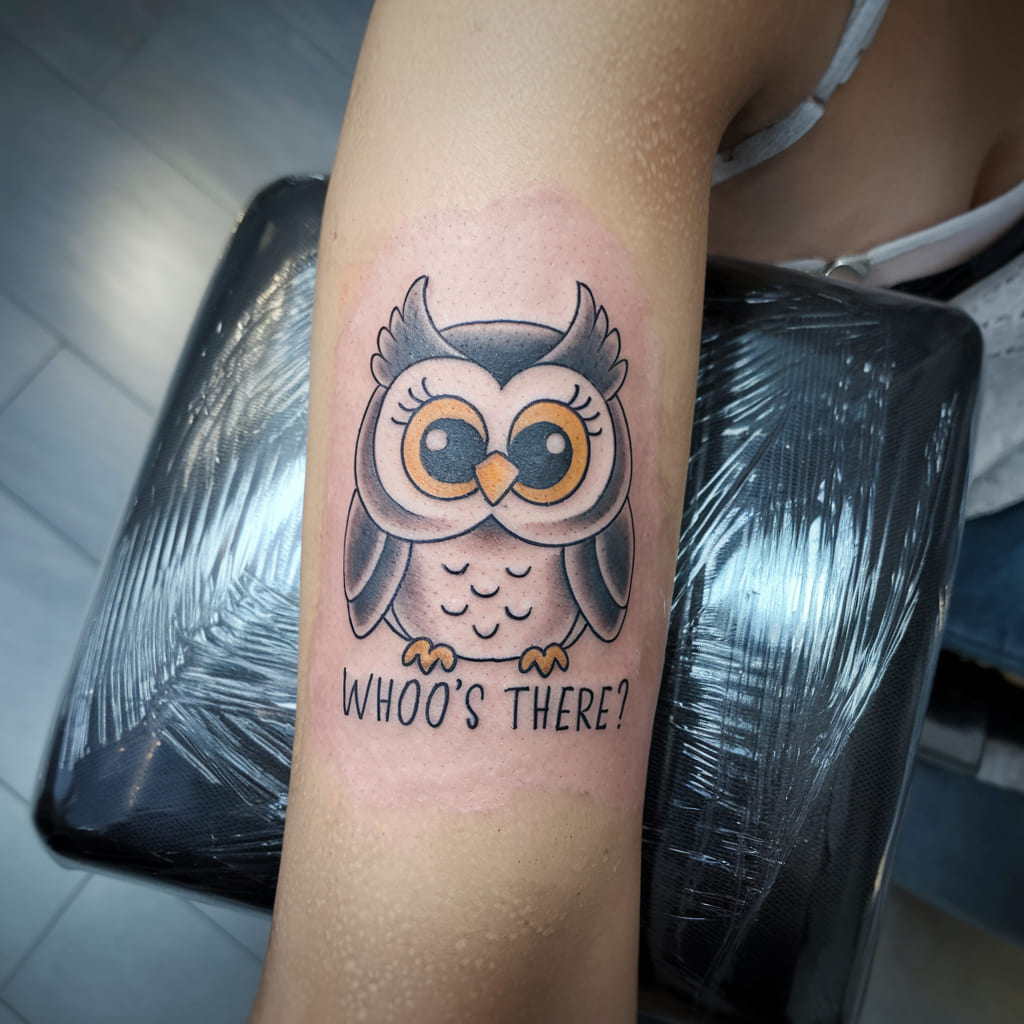 Cute Cartoon Owl