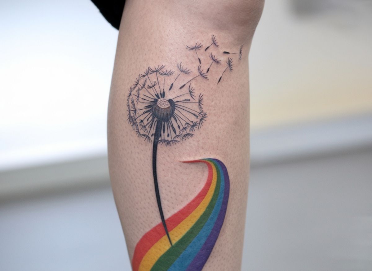 17 Fun Dandelion Tattoos for Women That Will Make Your Heart Bloom