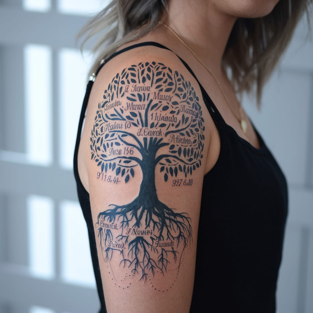 Family Tree Tattoo