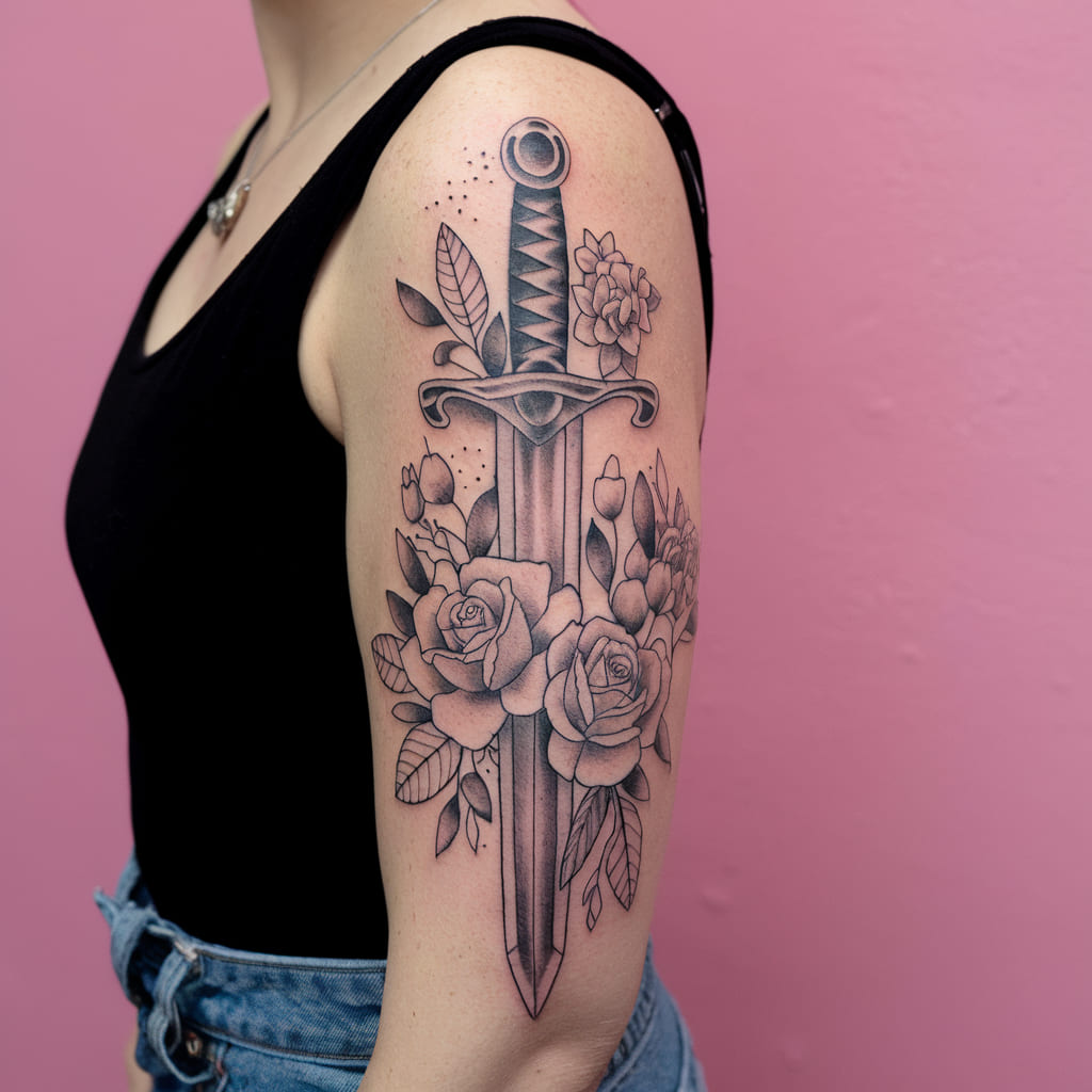 Floral Sword