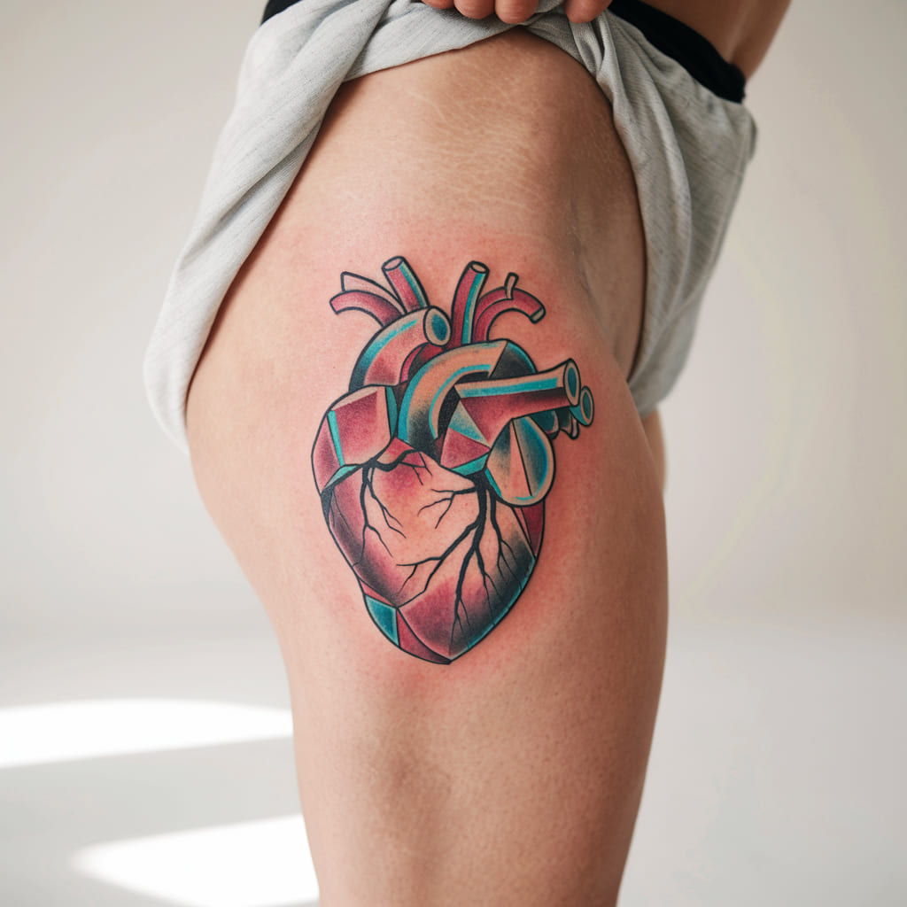 Funky Geometric Heart