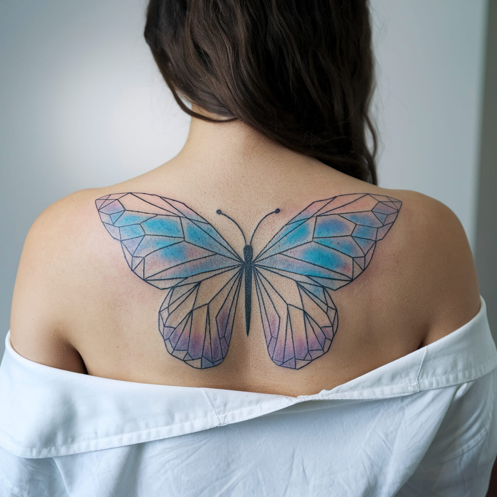 Geometric Butterfly Wings