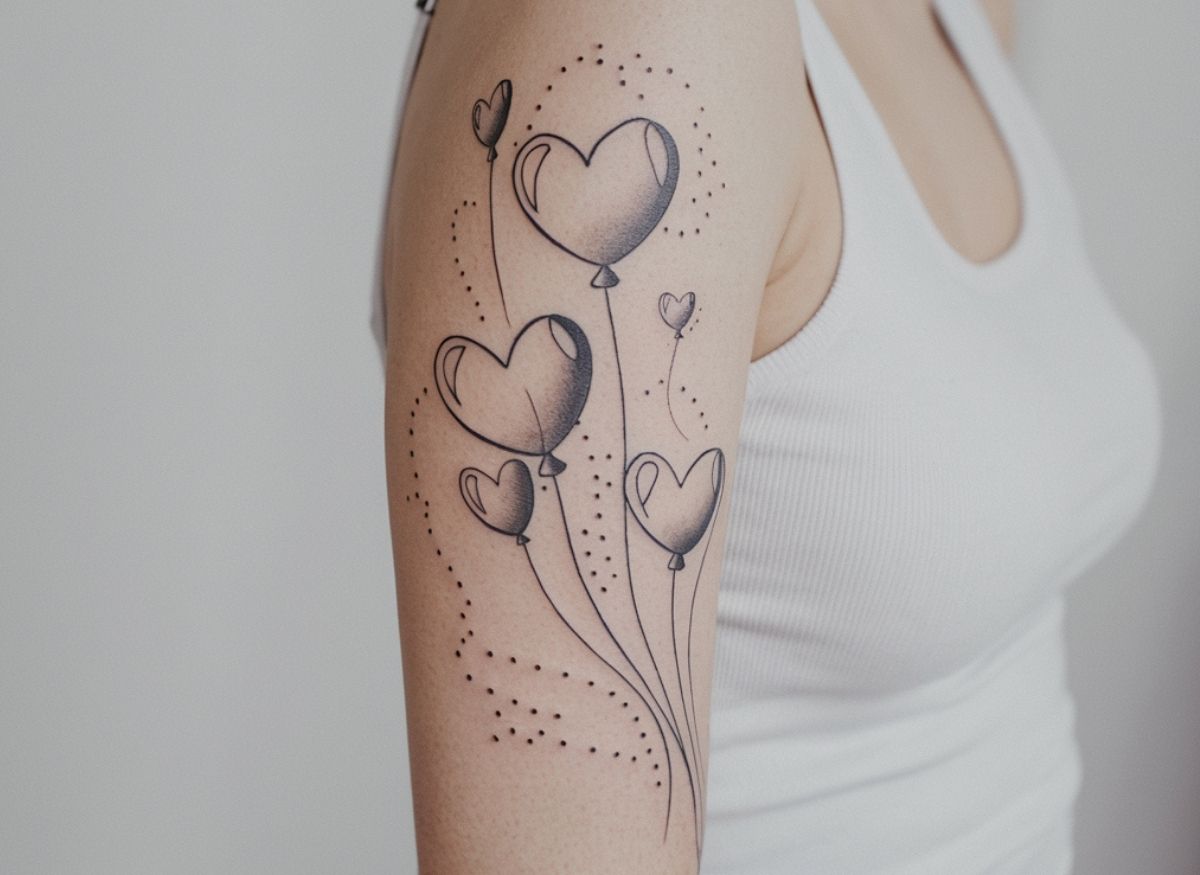 17 Whimsical Heart Tattoo Ideas to Add a Splash of Fun to Your Skin