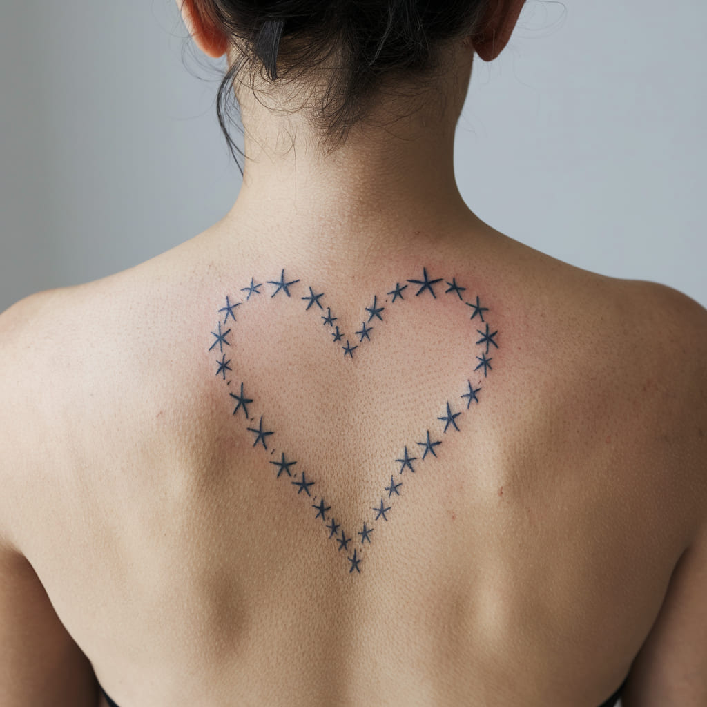 Heart-shaped Stars