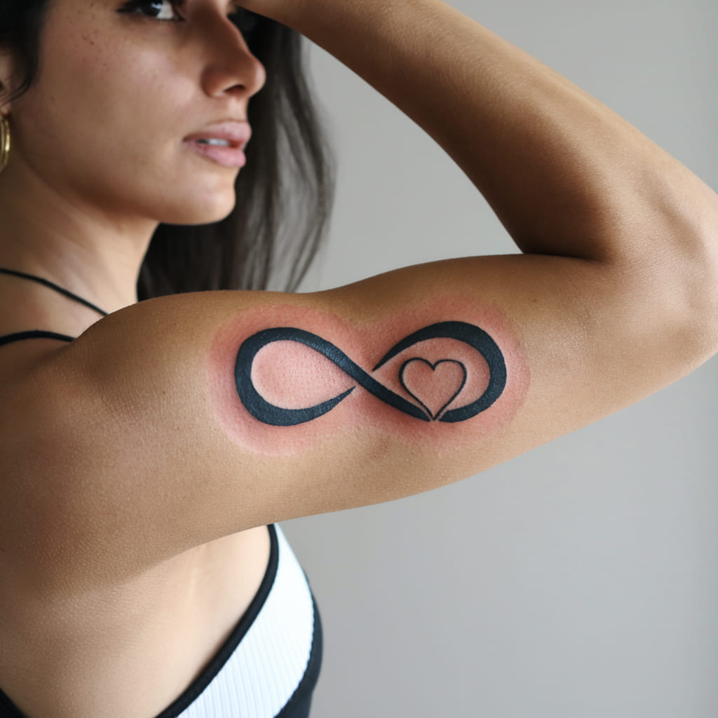 Infinity Symbol with a Heart