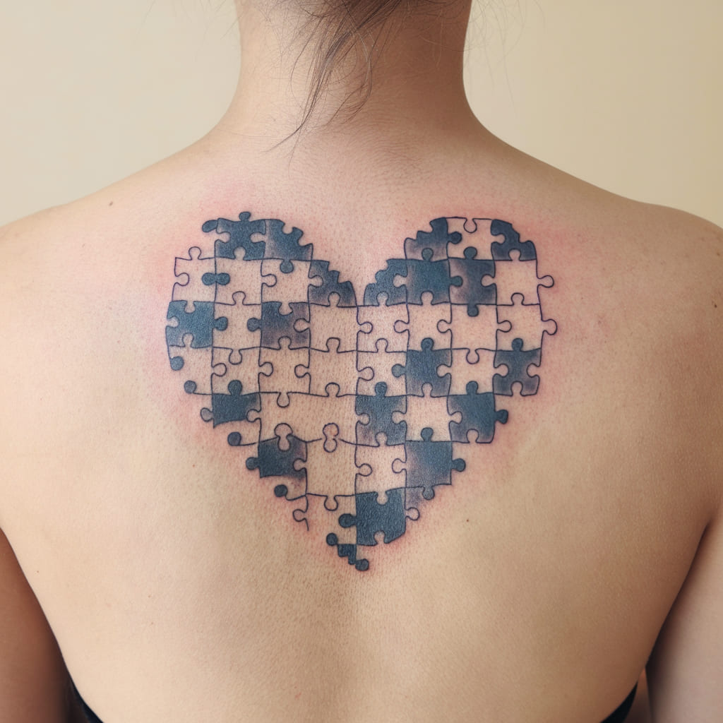 Jigsaw Puzzle Heart