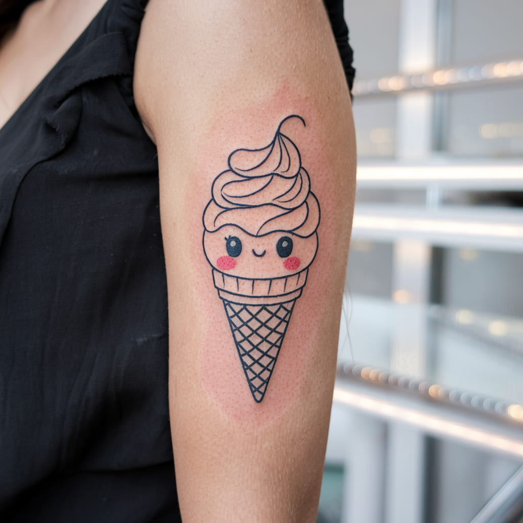 Kawaii Ice Cream Cone