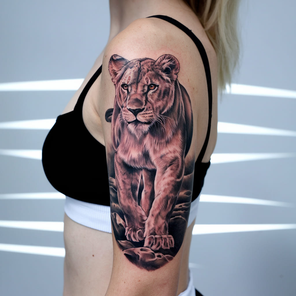 Lioness Tattoo