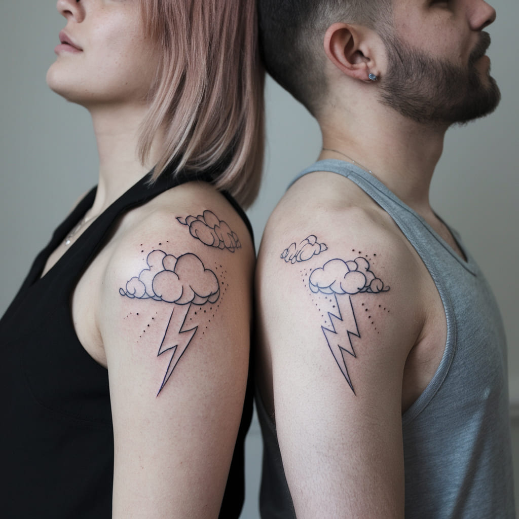 Simple Lightning and Clouds