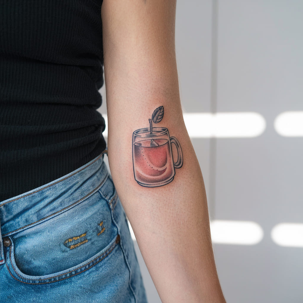 Single Apple Cider Mug Tattoo