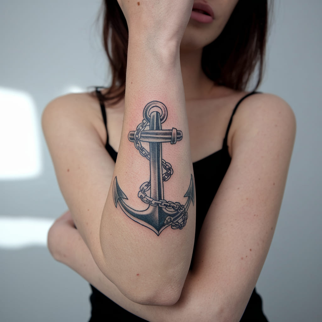 The Anchor With Chains