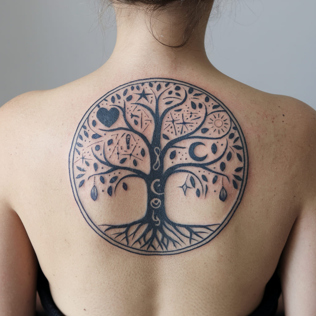 Tree of Life with Symbols