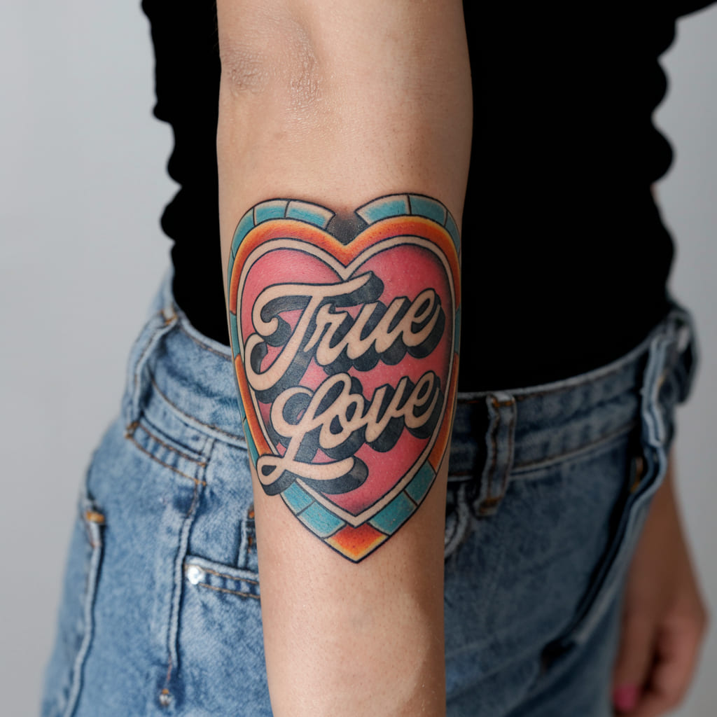 True Love on the Forearm