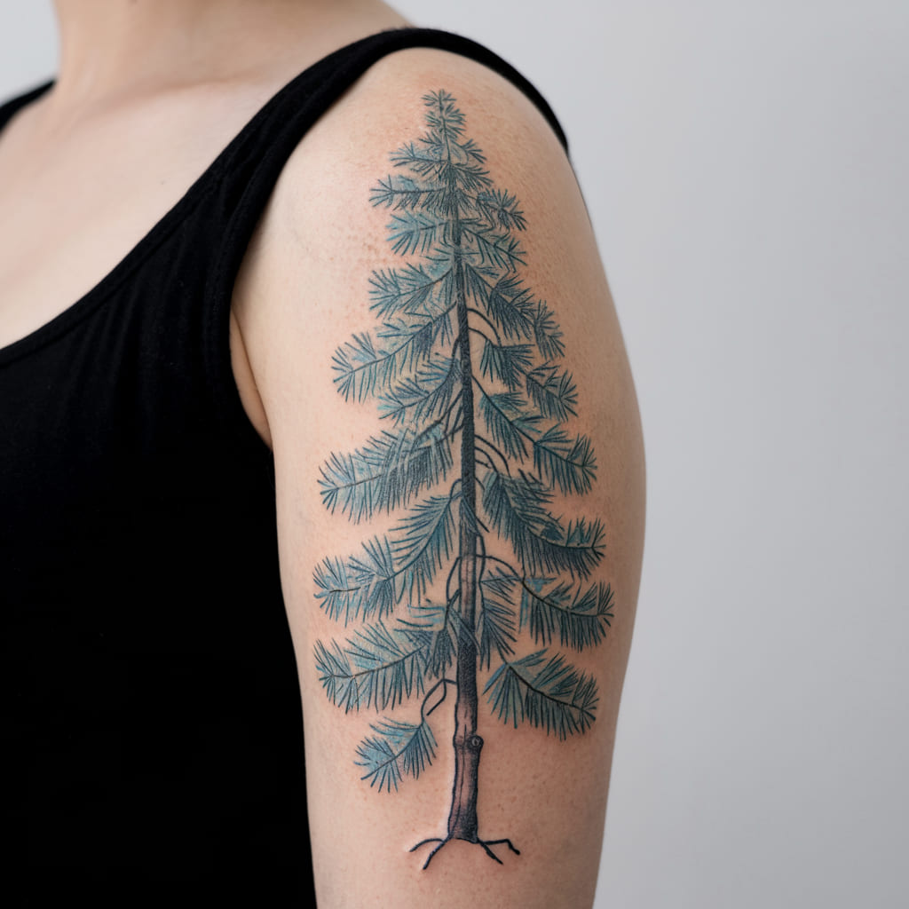 Vintage Pine Tree